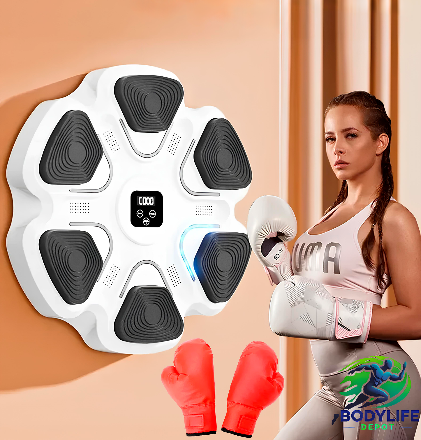 BodyLifeDepot™ Smart Music Boxing Machine