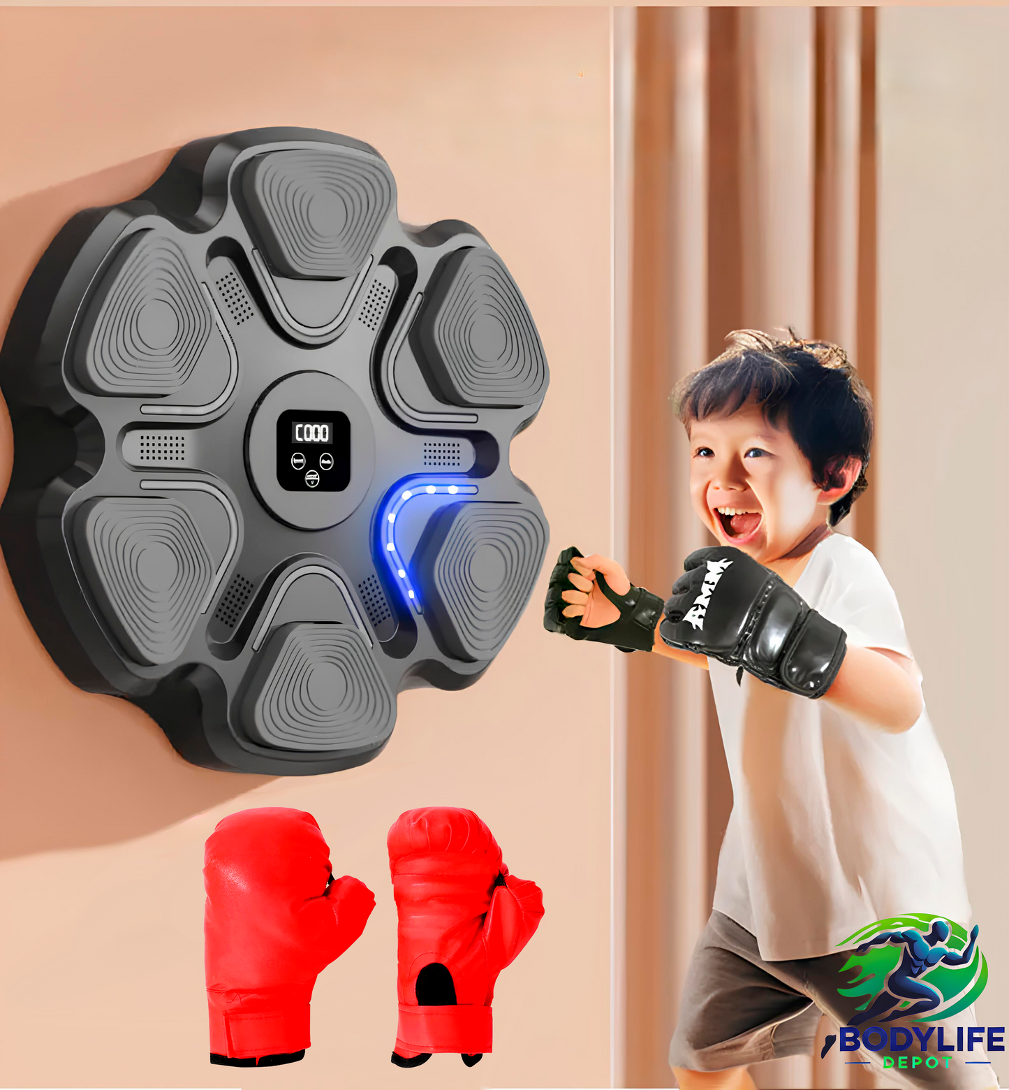 BodyLifeDepot™ Smart Music Boxing Machine