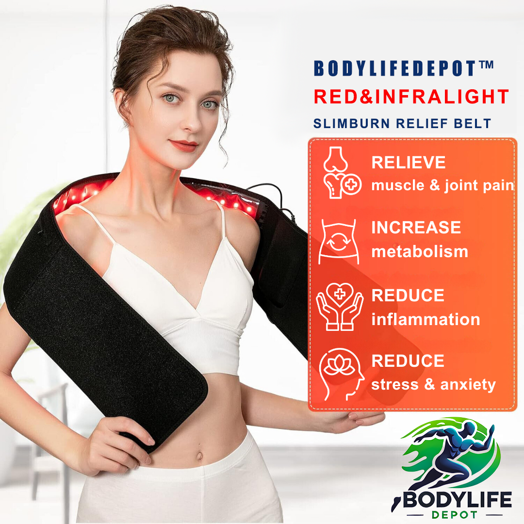 BodyLifeDepot™ Red&InfraLight SlimBurn Relief Belt