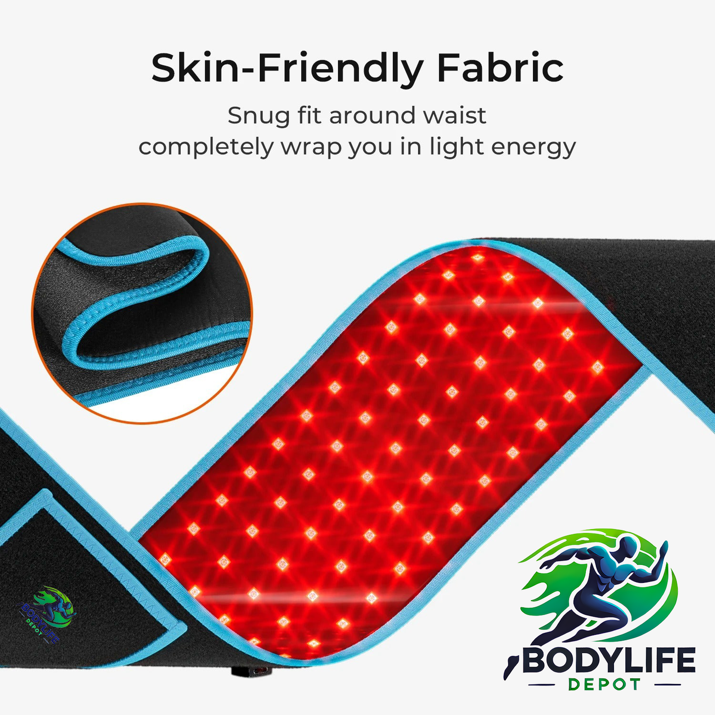 BodyLifeDepot™ Red&InfraLight SlimBurn Relief Belt