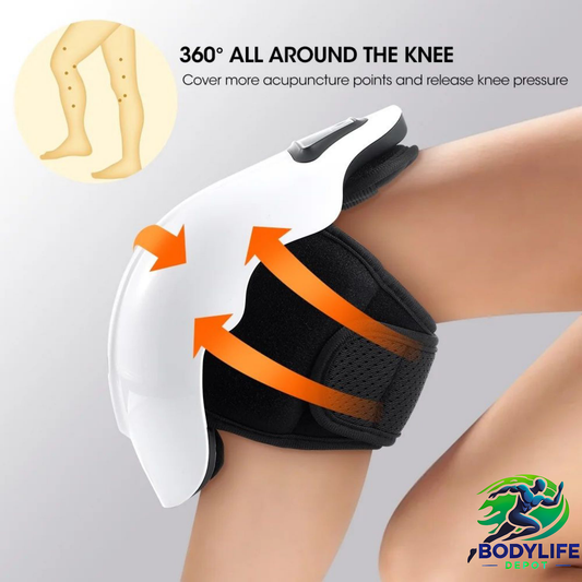 BodyLifeDepot™ Wireless Infrared Heat Knee Massager with Air Compression