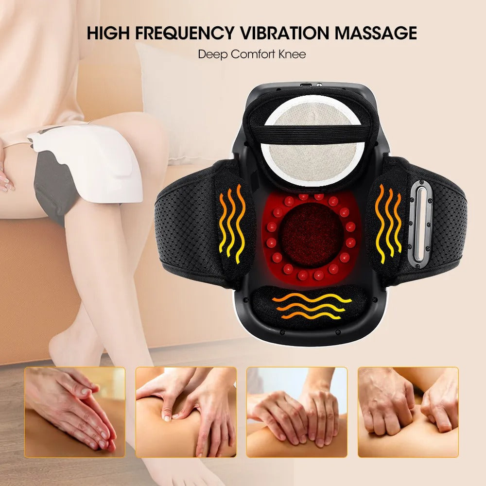 BodyLifeDepot™ Wireless Infrared Heat Knee Massager with Air Compression